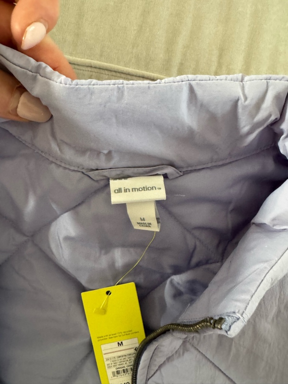 NWT - bundle of 2 All in Motion Quilted Jackets + - Picture 4 of 9